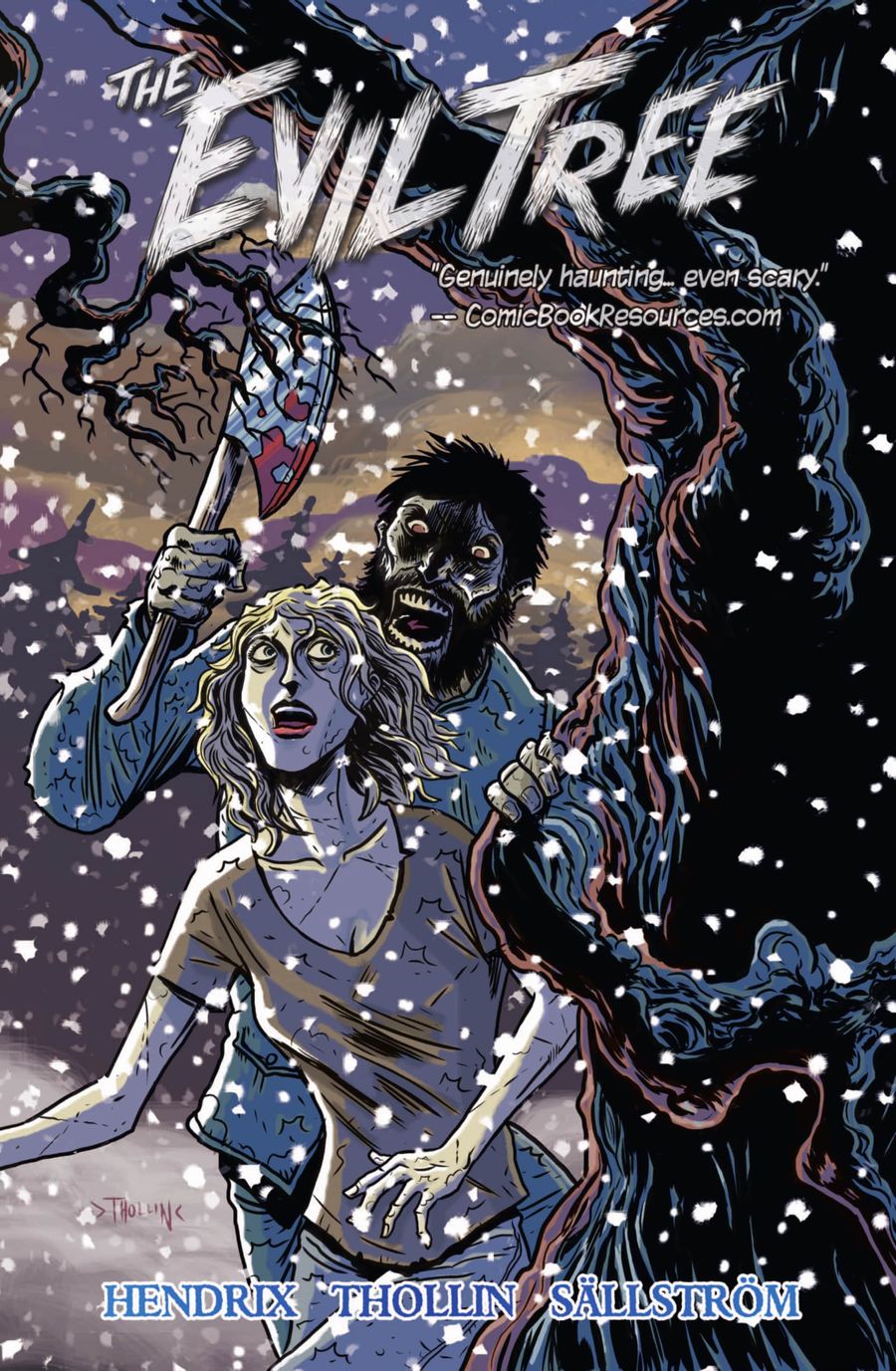 Arcana Comics | The Evil Tree Graphic Novel page 1 | Spinwhiz Comics