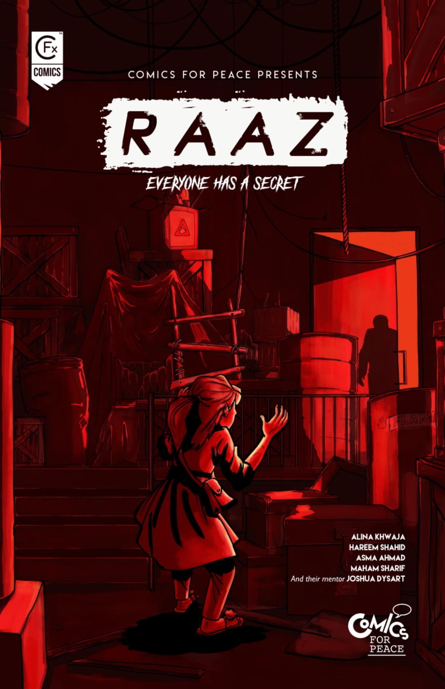CFx Comics | Raaz: Everyone Has a Secret #4 page 1 | Spinwhiz Comics
