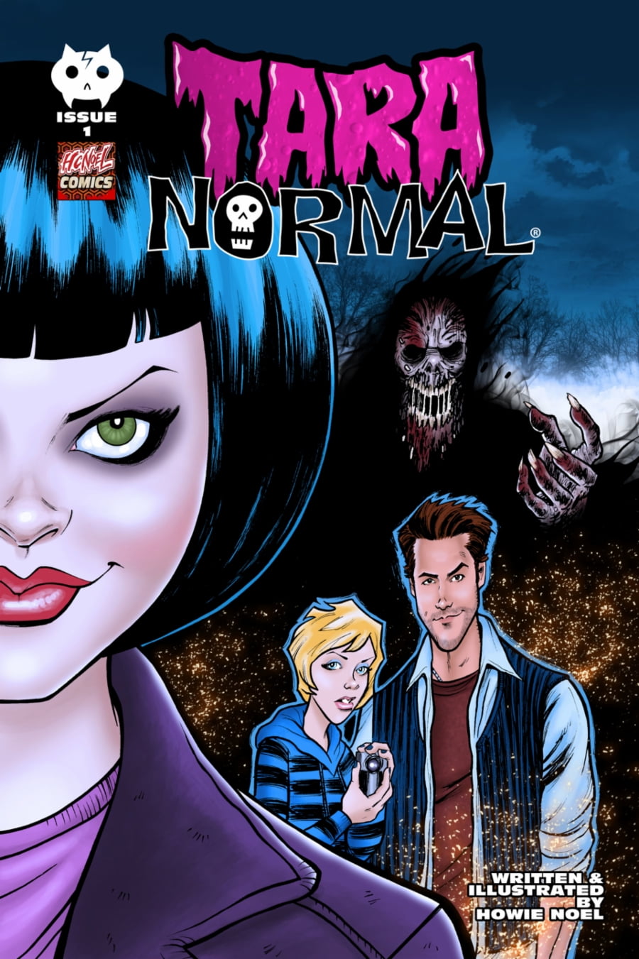 HCNoel Comics | Tara Normal #1 page 1 | Spinwhiz Comics
