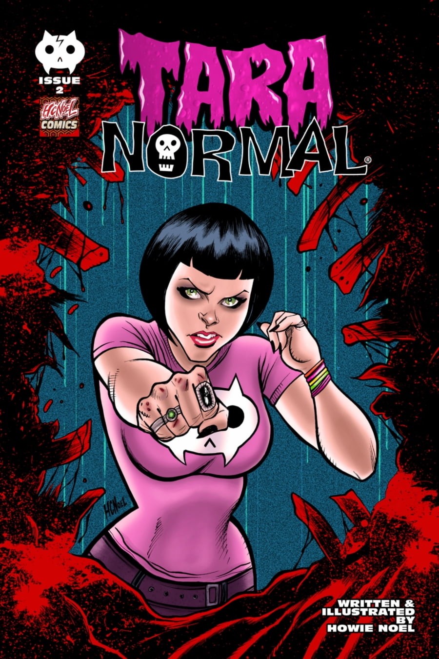 HCNoel Comics | Tara Normal #2 page 1 | Spinwhiz Comics