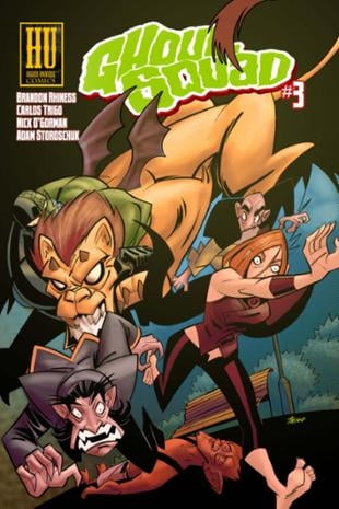 Higher Universe Comics | Ghoul Squad #3 | Spinwhiz Comics