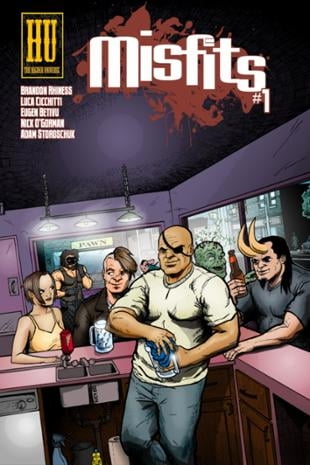 Higher Universe Comics | Misfits #1 | Spinwhiz Comics