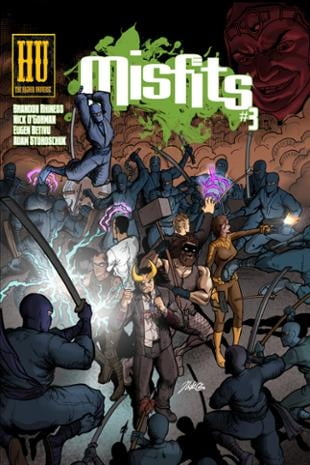 Higher Universe Comics | Misfits #3 | Spinwhiz Comics
