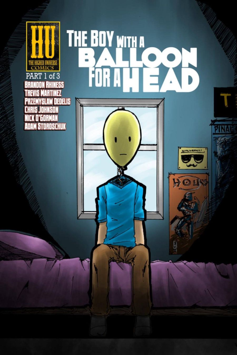Higher Universe Comics | The Boy with a Balloon for a Head #1 page 1 | Spinwhiz Comics