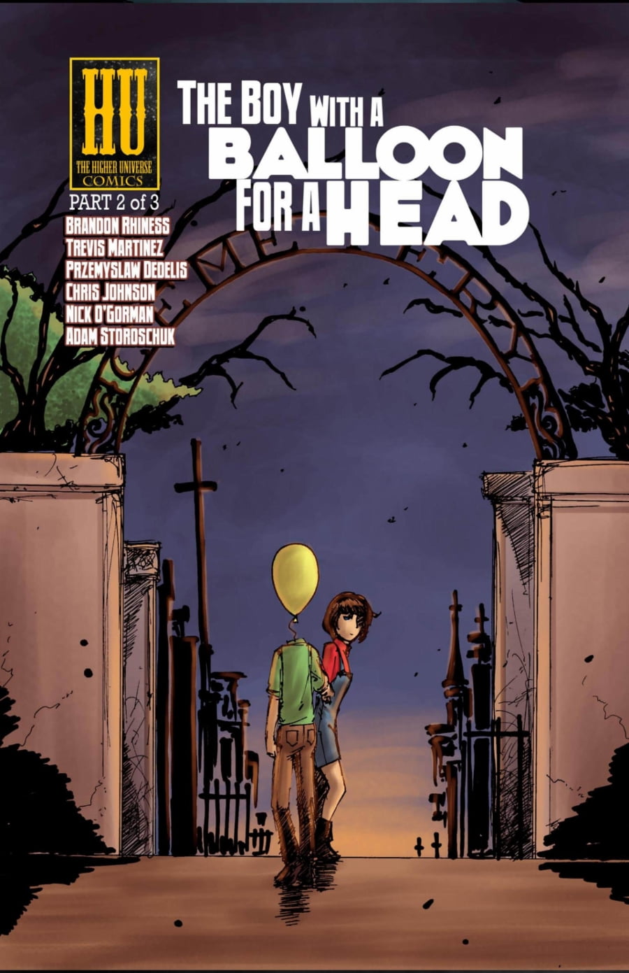 Higher Universe Comics | The Boy with a Balloon for a Head #2 page 1 | Spinwhiz Comics