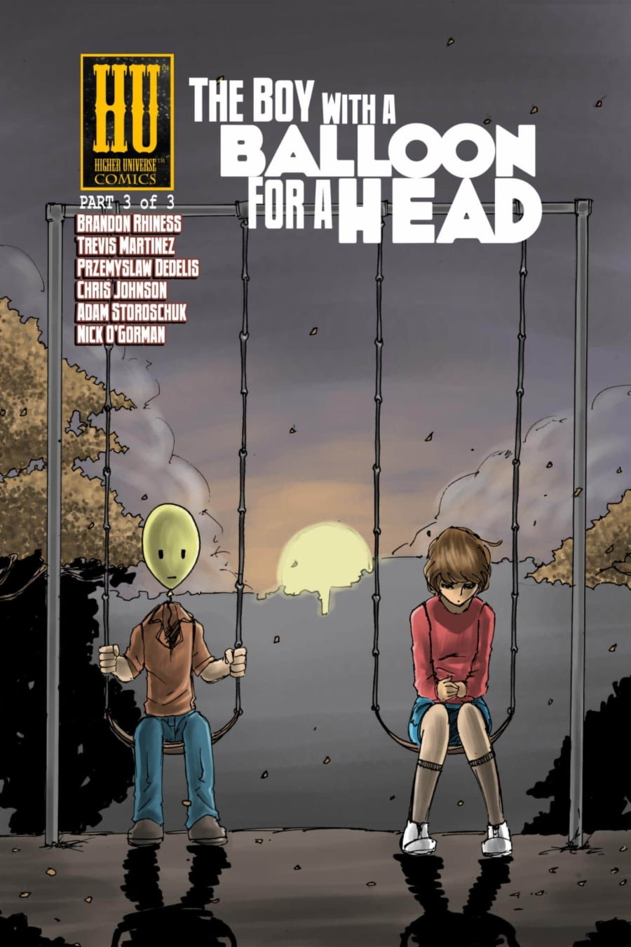 Higher Universe Comics | The Boy with a Balloon for a Head #3 page 1 | Spinwhiz Comics