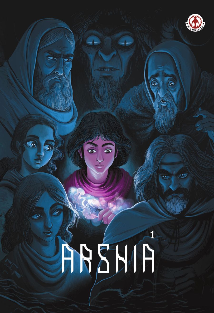 Markosia | Arshia Graphic Novel, Volume 1 #1 page 1 | Spinwhiz Comics