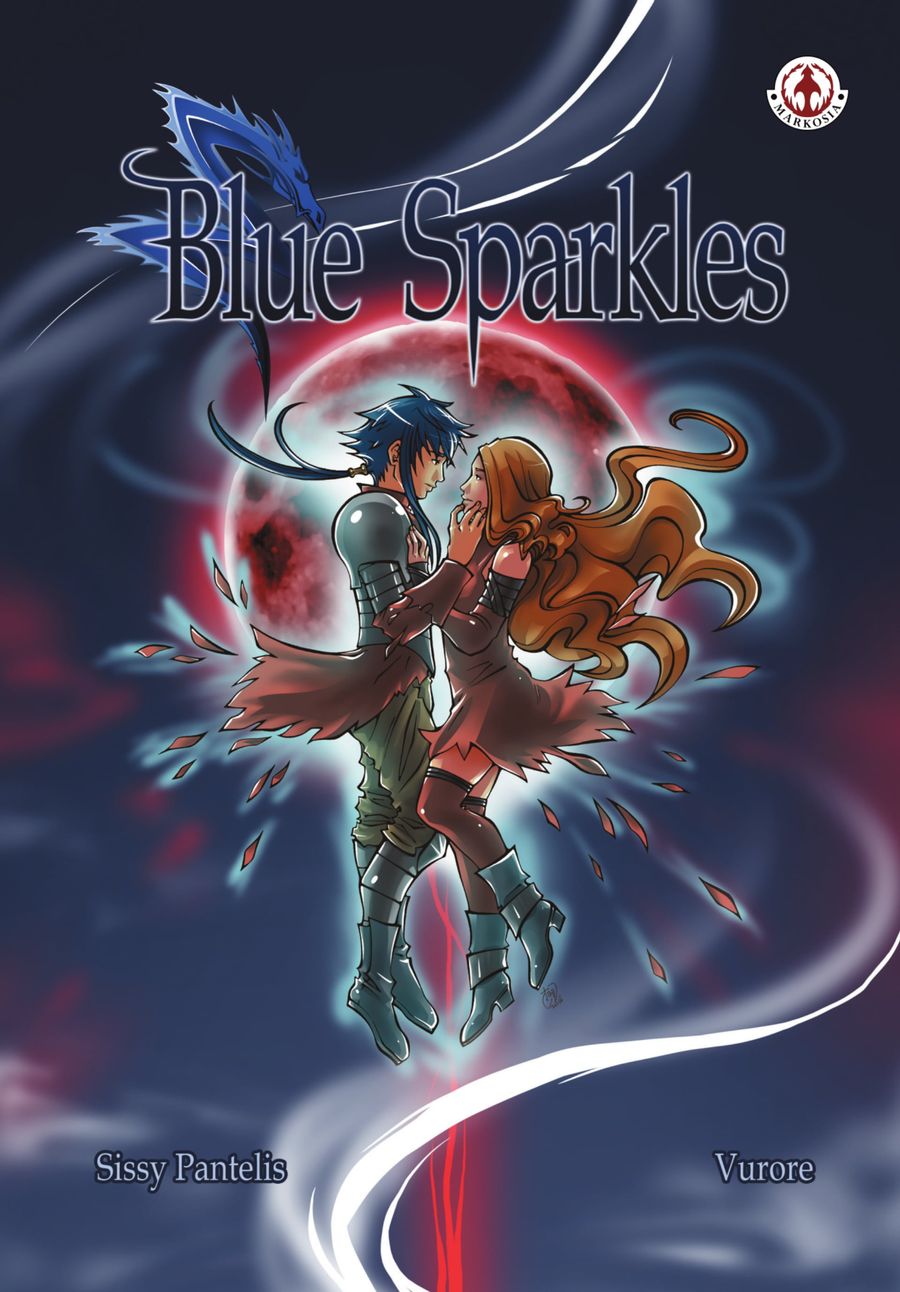 Markosia | Blue Sparkles Graphic Novel page 1 | Spinwhiz Comics