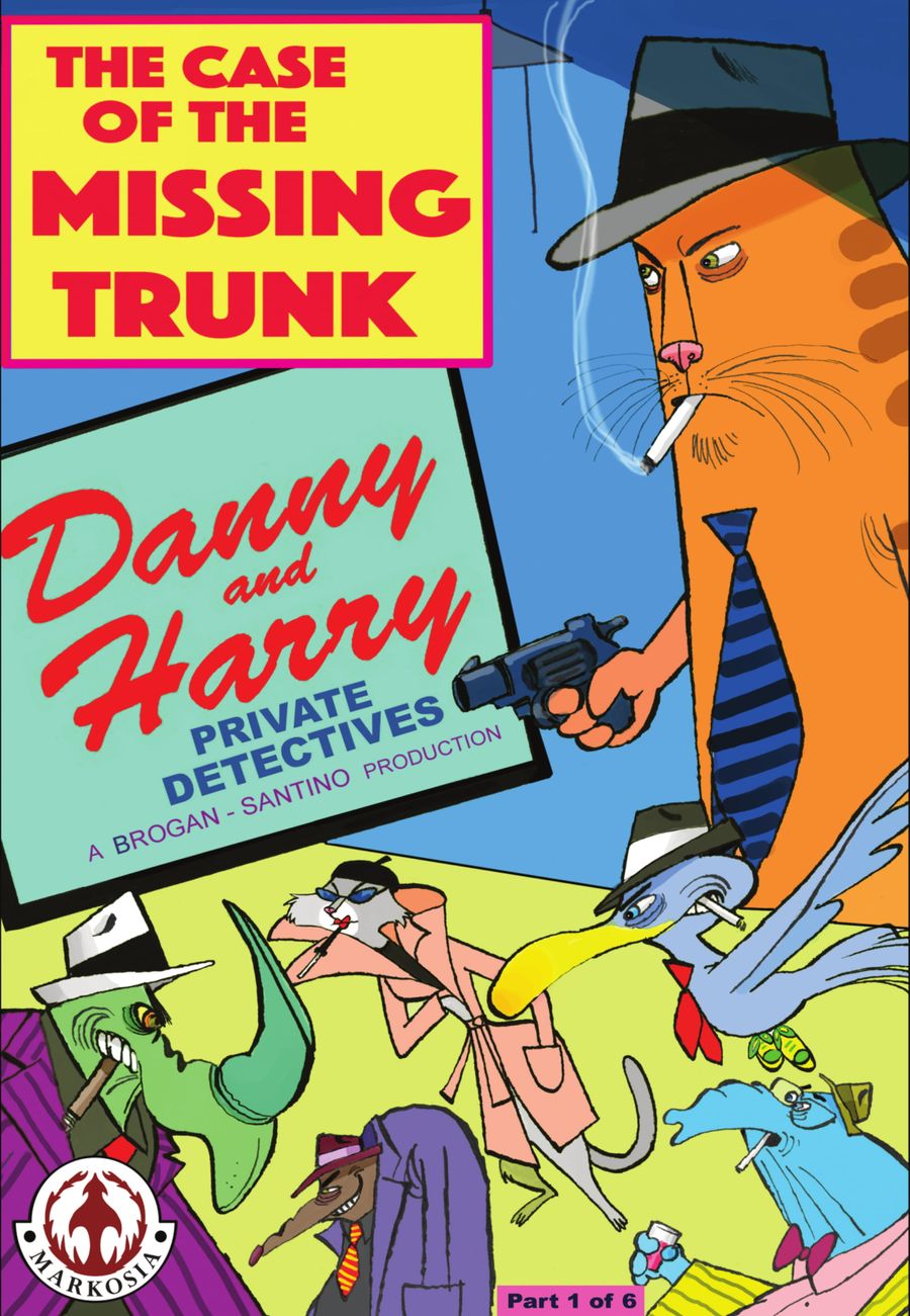 Markosia | Danny and Harry: Private Detectives #1 page 1 | Spinwhiz Comics