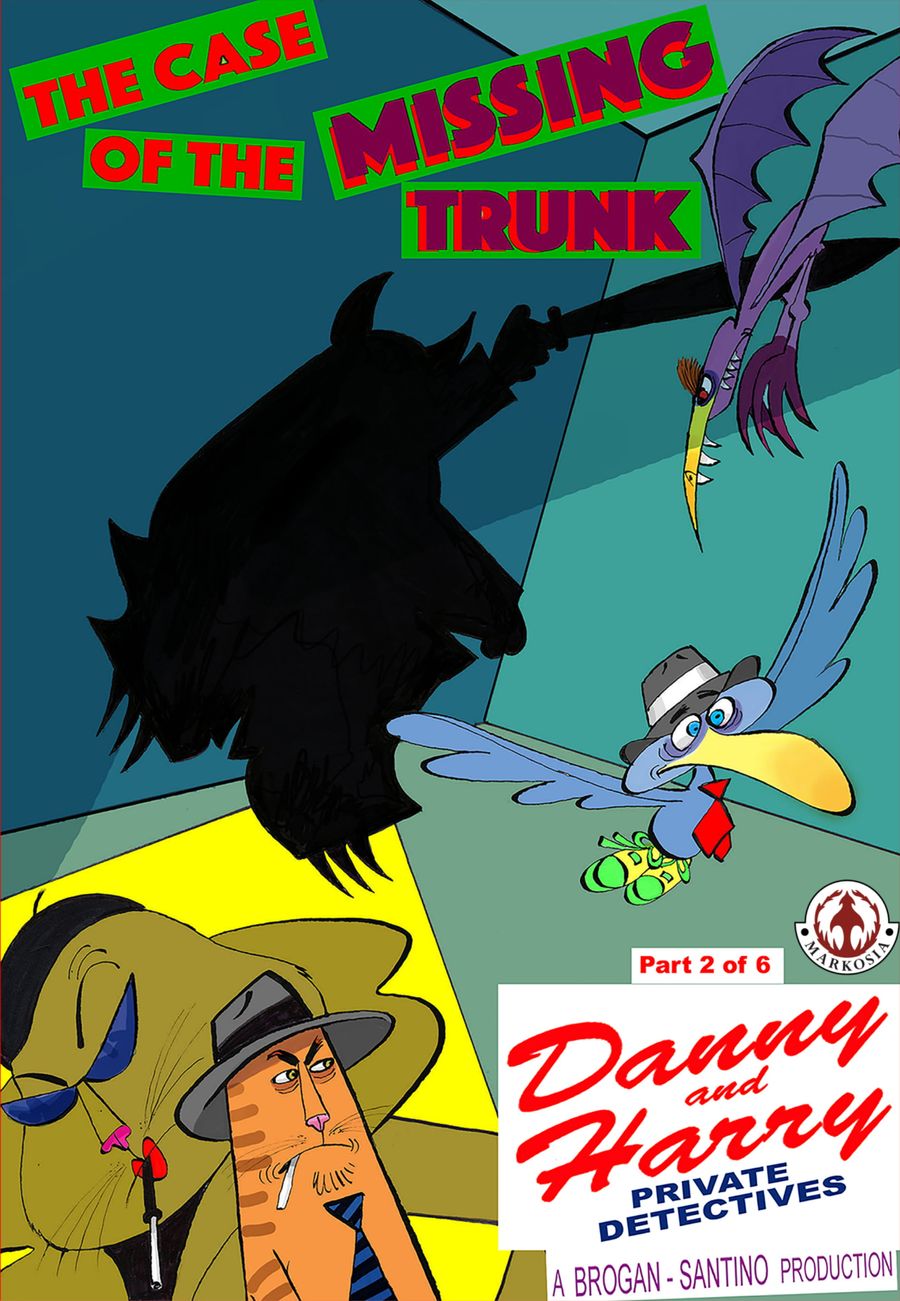 Markosia | Danny and Harry: Private Detectives #2 page 1 | Spinwhiz Comics