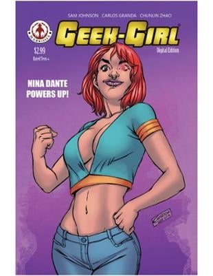 Markosia | Geek Girl #3 | Spinwhiz Comics
