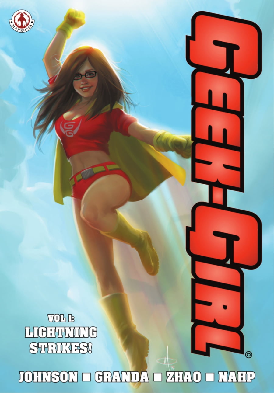 Markosia | Geek-Girl: Volume 1 - Lightning Strikes! Graphic Novel page 1 | Spinwhiz Comics