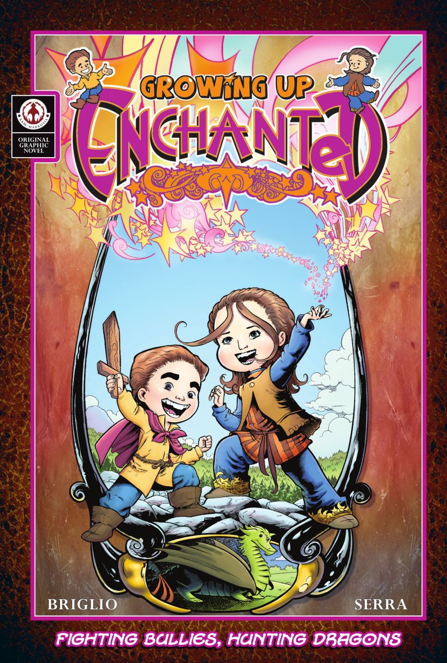 Markosia | Growing Up Enchanted: Book 1 Graphic Novel page 1 | Spinwhiz Comics