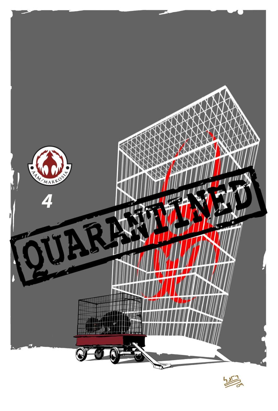 Markosia | Quarantined #4 page 1 | Spinwhiz Comics