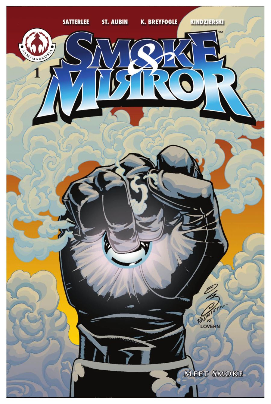 Markosia | Smoke & Mirror #1 page 1 | Spinwhiz Comics