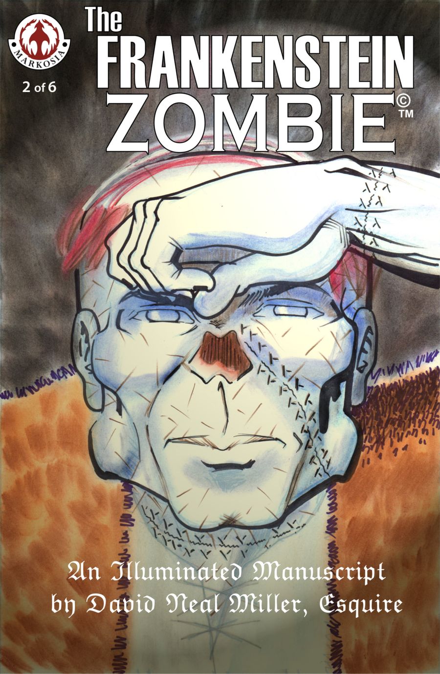 Markosia | The Frankenstein Zombie #2 page 1 | Spinwhiz Comics