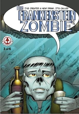 Markosia | The Frankenstein Zombie #3 | Spinwhiz Comics