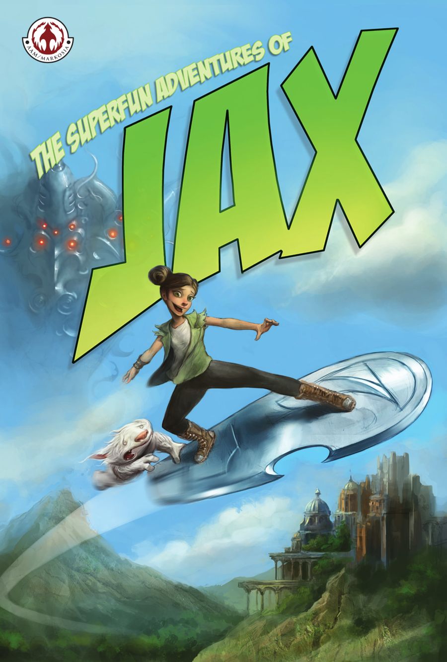 Markosia | The Superfun Adventures of Jax Graphic Novel page 1 | Spinwhiz Comics