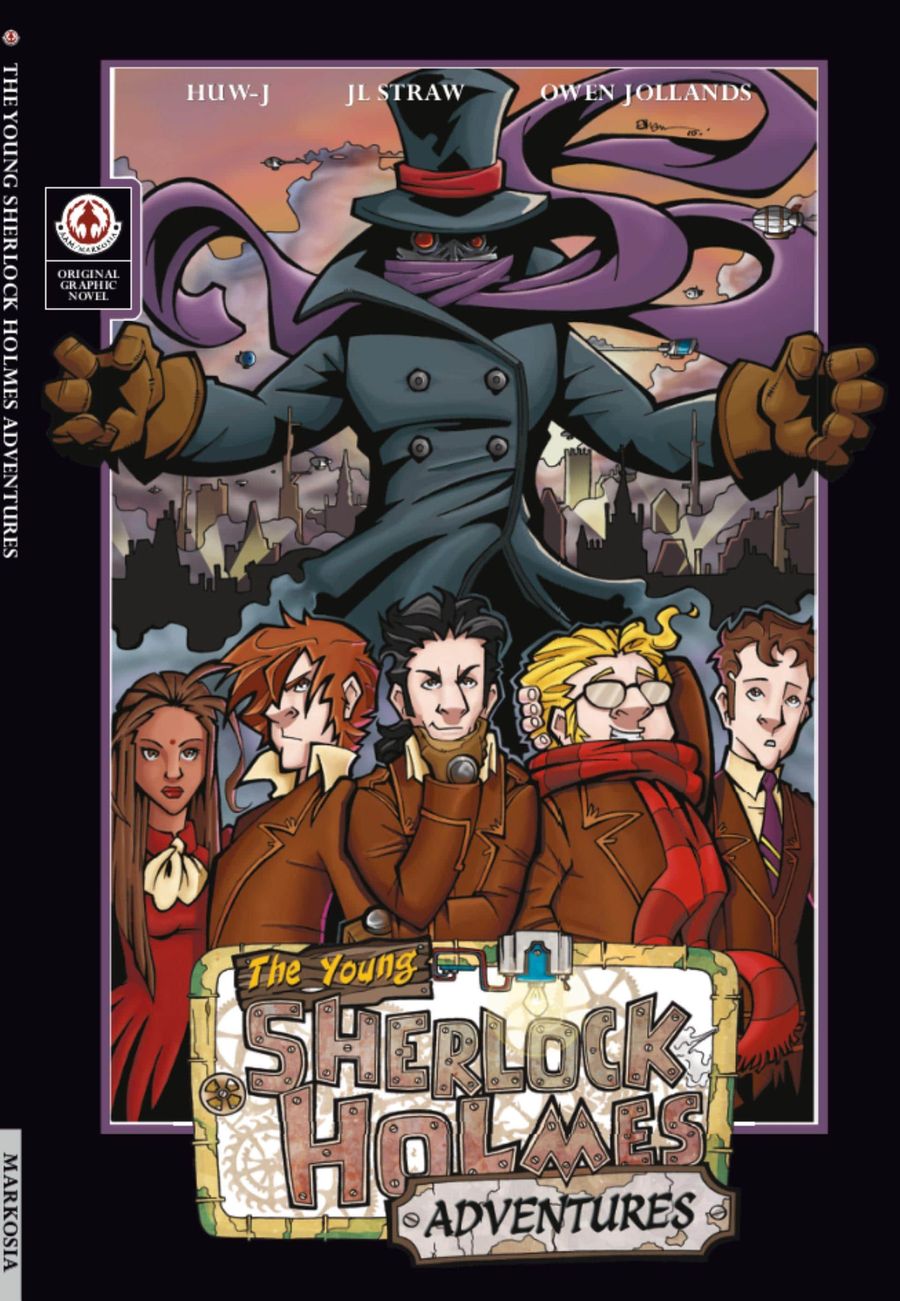 Markosia | THE YOUNG SHERLOCK HOLMES ADVENTURES #1 page 1 | Spinwhiz Comics