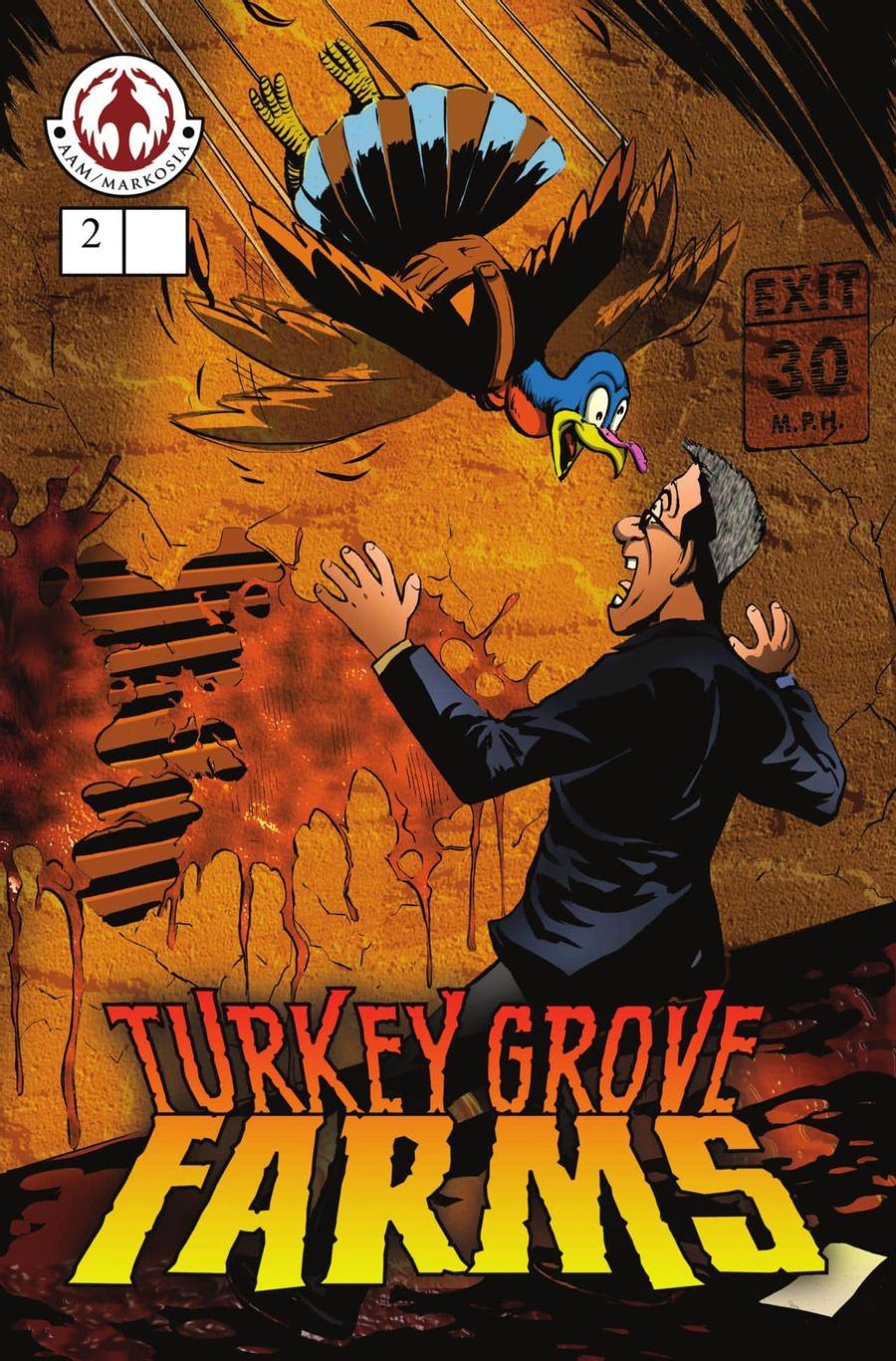 Markosia | TURKEY GROVE FARMS #2 page 1 | Spinwhiz Comics