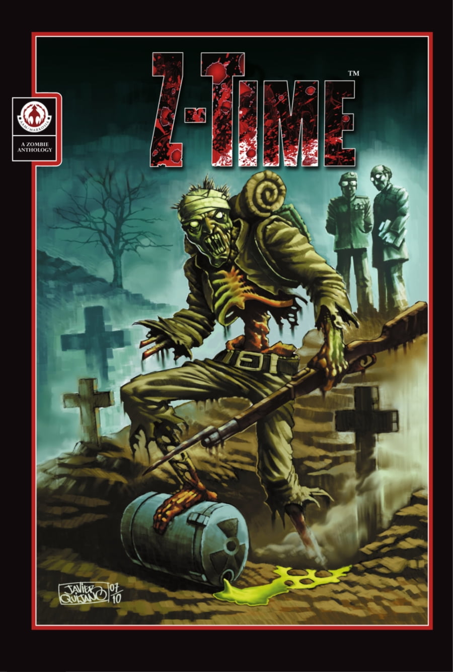 Markosia | Z Time Graphic Novel page 1 | Spinwhiz Comics