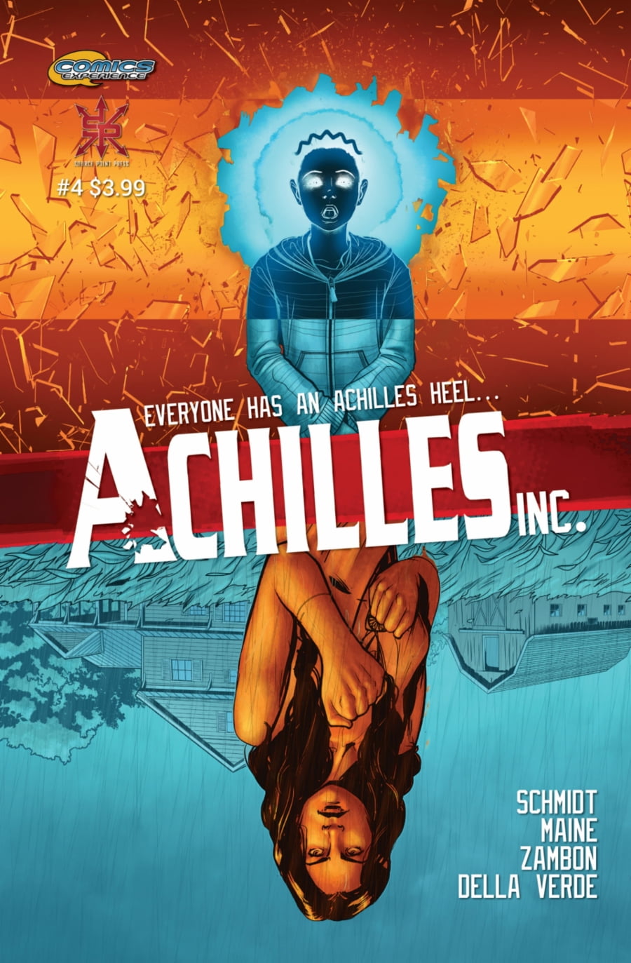 Source Point Press | Achilles, Inc #4 page 1 | Spinwhiz Comics