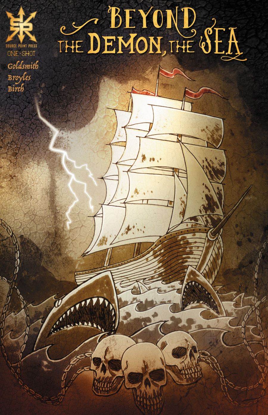 Source Point Press | Beyond the Demon Sea #1 page 1 | Spinwhiz Comics