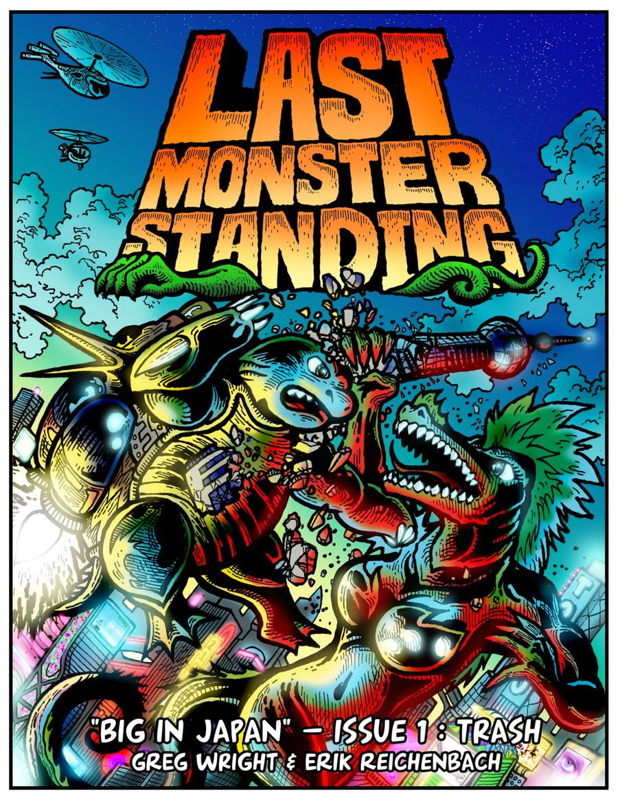 Source Point Press | Last Monster Standing #1 page 1 | Spinwhiz Comics