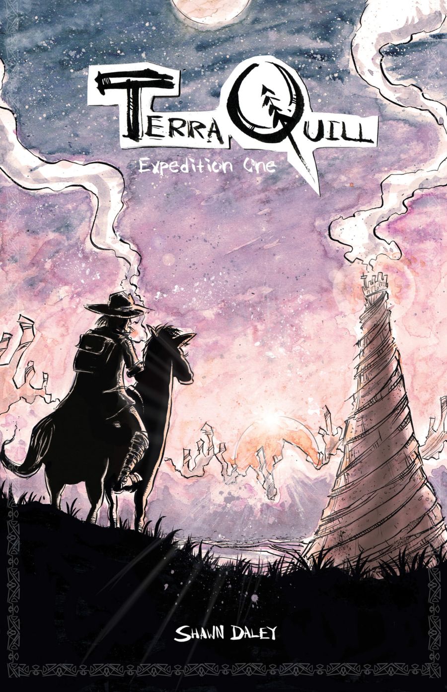 Source Point Press | Terra Quill Graphic Novel page 1 | Spinwhiz Comics
