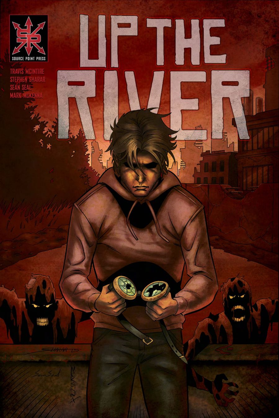 Source Point Press | Up the River #1 page 1 | Spinwhiz Comics