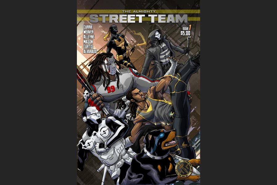 StreetTeam Studios  | The Almighty Street Team #1 page 1 | Spinwhiz Comics