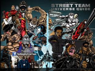 StreetTeam Studios  | The Almighty Street Team Universe Guide Book | Spinwhiz Comics
